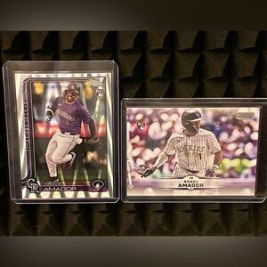 ADAEL AMADOR 2025 TOPPS CHROME BASEBALL ROOKIE WAVE CARD-TOPPS STADIUM